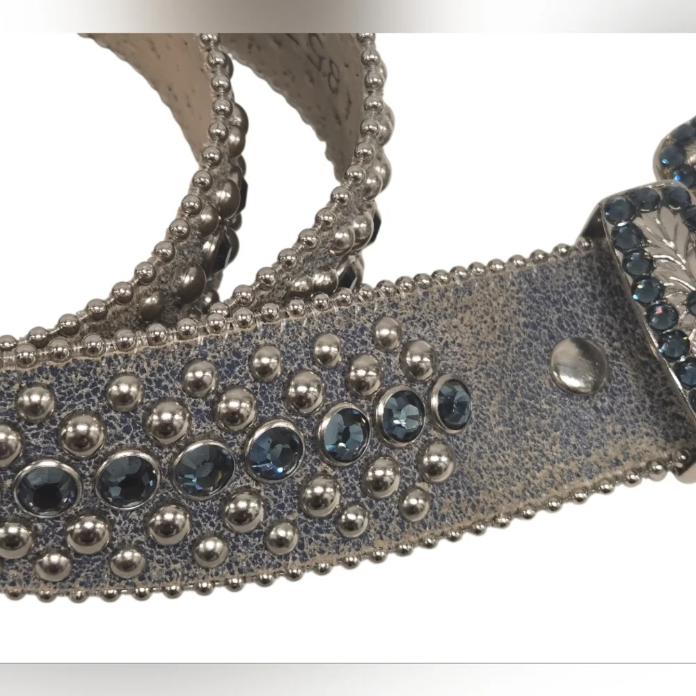 Bb Simon Belt With Swarovski Crystals SZ‎ M